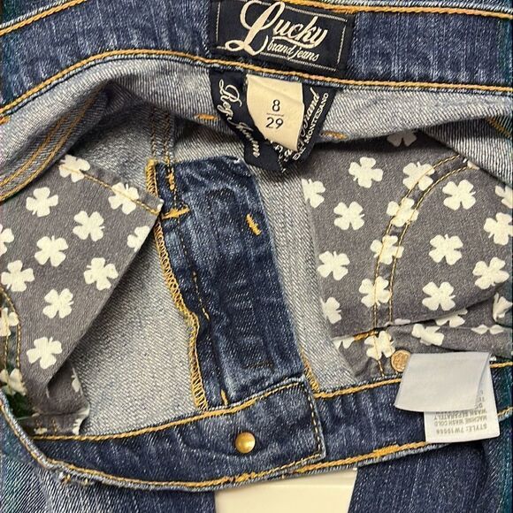 Lucky Brand Dark Wash Cumberland Sweet N Low-R Bootcut Jeans- Size 29/8 - Picture 10 of 13